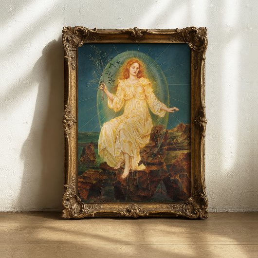 Poster Lux in Tenebris | Evelyn De Morgan