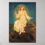 Poster Lux in Tenebris | Evelyn De Morgan (Devant)