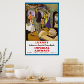Poster Luxe dans le nouvel empire Bateaux Volants (Cuisine)