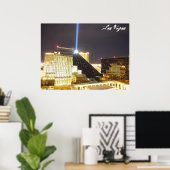 Poster Luxe de nuit (Bureau à domicile)