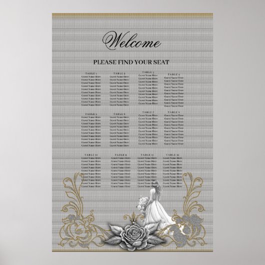 Poster Luxe et romance. (Devant)