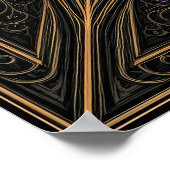 Poster Luxe Géométrique (Coin)