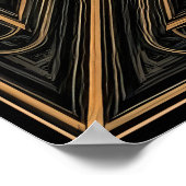 Poster Luxe Géométrique (Coin)