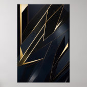 Poster Luxe Géométrique (Devant)