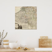 Poster Luxembourg, Belgique (Cuisine)