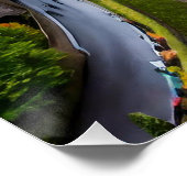 Poster Luxembourg, joyau niché entre vallées et collines (Coin)