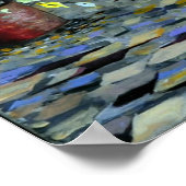 Poster Luxembourg-Ville - Cour de Bohême (Coin)