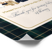 Poster Luxsary Bear Plaid Baby Shower Books (Coin)