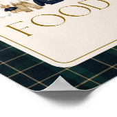 Poster Luxsary Bear Plaid Baby Shower Food Bar (Coin)