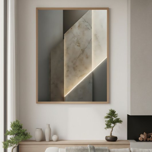 Poster Luxury Geometric Texture