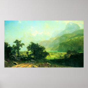 Poster Luzerne Suisse par Bierstadt