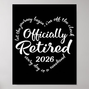 Poster Ly Retraité 2026 Entendre Pour Les Femmes Retraite