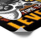 Poster Lycée Complet Vidéo Jeu Diplôme Supérieur (Coin)