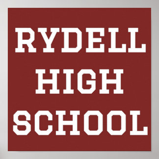 Poster Lycée de Rydell