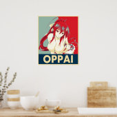 Poster Lycée DxD Akeno Himejima Oppai Pop Art (Cuisine)