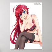 Poster Lycée DxD Rias Gremory (Devant)