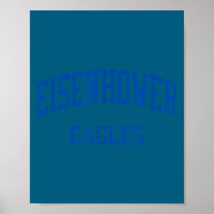 Poster Lycée Eisenhower Shelby Township Mi Vinta