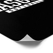 Poster Lycée Glasgow Softll (Coin)