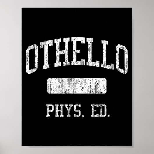 Poster Lycée Othello Hs Othello Wa Éducation Physique (Devant)