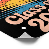 Poster Lycée Sunrise 2026 Lycée 12e douzième année (Coin)