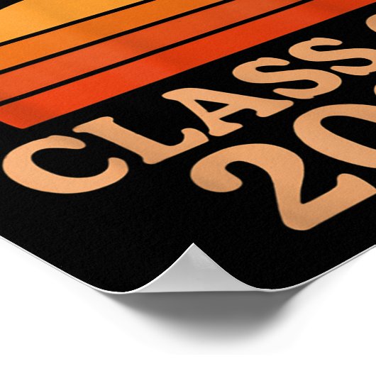 Poster Lycée Sunrise 2026 Lycée 12e douzième année (Coin)