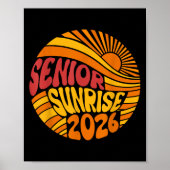 Poster Lycée Sunrise 2026 Lycée 12e douzième année (Devant)