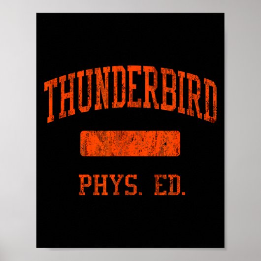 Poster Lycée Thunderbird Hs Pcute Ss Cute Ssnix Az (Devant)
