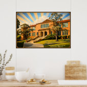 Poster Lycée universitaire - Ouest de Los Angeles (Cuisine)