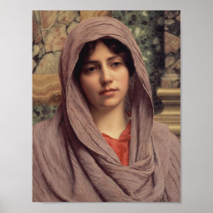 Poster Lycinna John William Godward CC0946 Cardstock