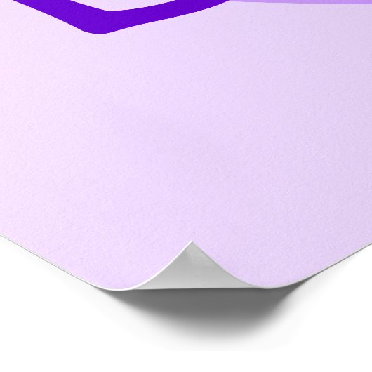 Poster Lydia en violet (Coin)