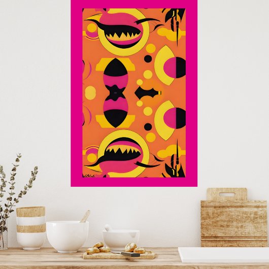 Poster Lying Flat or Flat Out Lying (Cuisine)