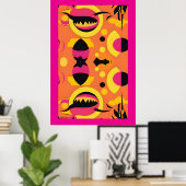 Poster Lying Flat or Flat Out Lying (Bureau à domicile)