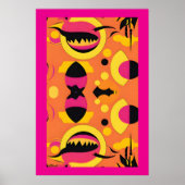 Poster Lying Flat or Flat Out Lying (Devant)
