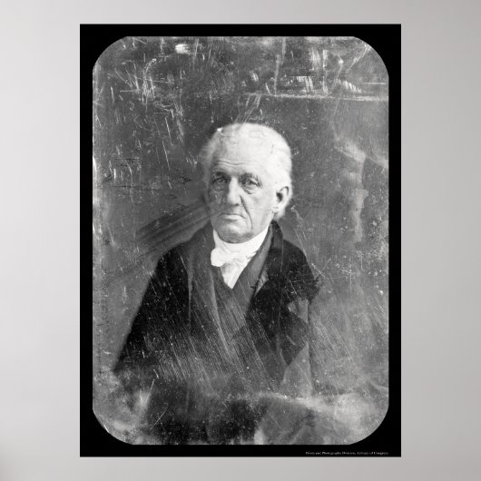 Poster Lyman Beecher Daguerreotype 1847 (Devant)