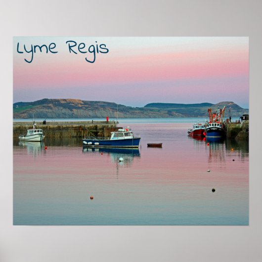 Poster Lyme Regis (Devant)