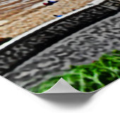 Poster Lyme Regis Beach et le Cobb (Coin)