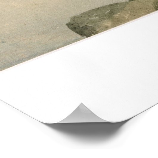 Poster Lyme Regis, Dorset, c.1797 (avec crayon sur tex) (Coin)