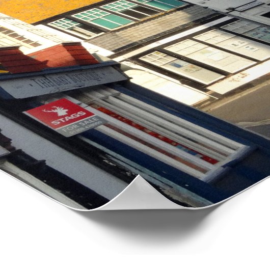 Poster LymeRegis, Dorset, Angleterre (Coin)