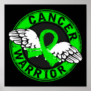 Poster Lymphome non Hodgkinien du guerrier 14c