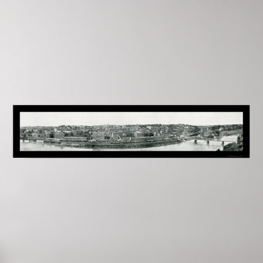 Poster Lynchburg, VA Photo 1908 (Devant)