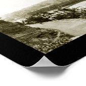 Poster Lynchburg, VA Viaduc Photo 1919 (Coin)