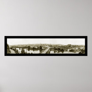 Poster Lynchburg, VA Viaduct Photo 1919