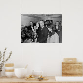 Poster Lyndon B. Johnson prêtant serment d'office (Cuisine)