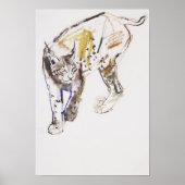 Poster Lynx européenne (Devant)