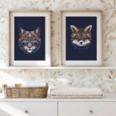 Poster Lynx | Forest Animal Lynx Wall Print
