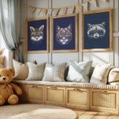 Poster Lynx | Forest Animal Lynx Wall Print