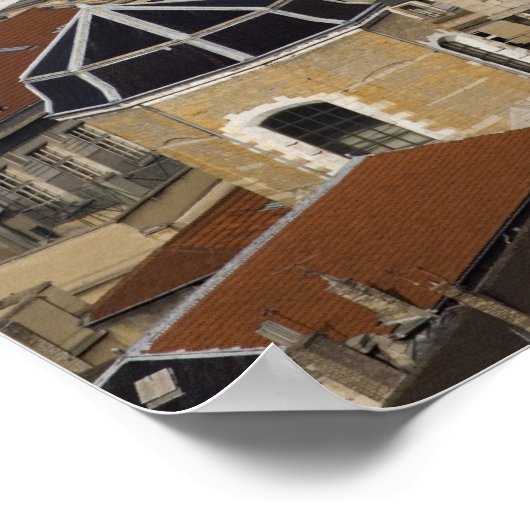 Poster Lyon, France (Coin)