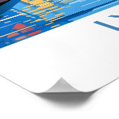 Poster Lyon France (Coin)