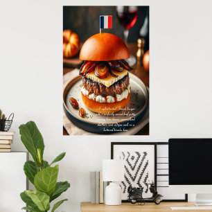 Poster Lyon Luxe Burger 24x36