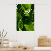 Poster Lys de la fleur de vallée (Cuisine)
